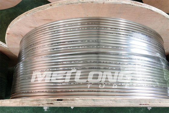 1 / 2 ' OD X 0,065 ' het Buizenstelsel Geothermische Downhole van de Nikkellegering Buizenstelselduplex 2205