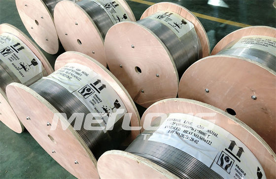 Inconel 625 Haarvat rolde de Lijnss van de Buizenstelselinjectie haarvaten voor Geothermische Putten