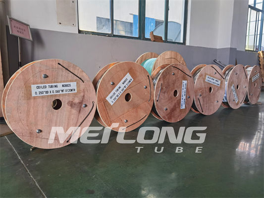Van het het Roestvrije staalbuizenstelsel van de metalen kapmontage Rol 1 2 12000M Hydraulic Tested Steel Buisrol
