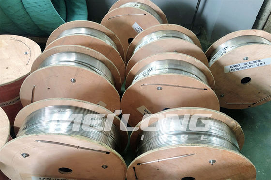 100% Eddy Current Tested Encapsulated Control-Lijn met SS van de Metalen kapmontage Hydraulisch Buizenstelsel