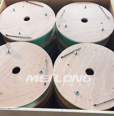 Het capillaire Hydraulische Buizenstelsel ASTM B423 Eddy Current Tested van de Controlelijn