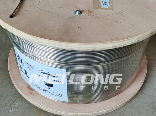 ASTM A789 onthardde Hydraulische Controlelijn 1 2 Roestvrij Rolbuizenstelsel voor Downhole
