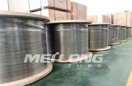 SS 316L de Hydraulische Haarvat Gerolde Rol van Buizenstelsel10000psi 3 Roestvrij staal 8