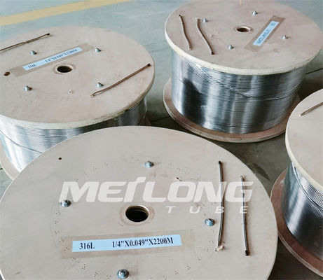 12000M Nickel Alloy Tubing Inconel 718 Buizenstelsel hoogst Schone Heldere Oppervlakte