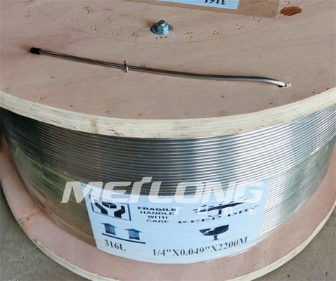 12000M Nickel Alloy Tubing Inconel 718 Buizenstelsel hoogst Schone Heldere Oppervlakte
