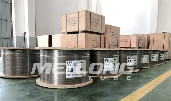 Inconel 625 het Capillaire Buizenstelsel van de het Metaalrol van de Nikkellegering 12000 Meters